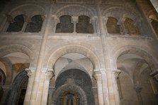 Arches, interior of the Old Cathedral of Coimbra, Portugal, 2009. Artist: Samuel Magal