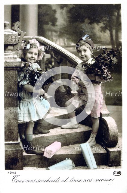 French Postcard, c1900. Artist: Unknown