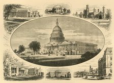 'Public Buildings in Washington', 1874.  Creator: John Filmer.