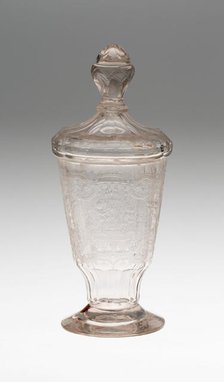 Goblet with Cover, Schleswig, c. 1730. Creator: Unknown.
