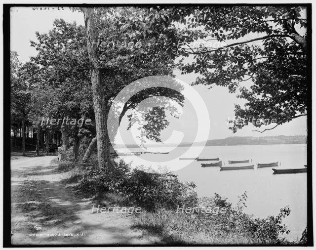 Budd's Lake, N.J., between 1890 and 1901. Creator: Unknown.