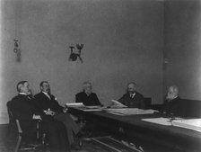 American Security Trust Co., Washington, D.C., 1901 - directors' meeting, 1901. Creator: Frances Benjamin Johnston.