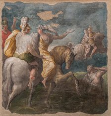 The Rape of Helen, 1566. Creator: Zanguidi (Bertoia), Jacopo (1544-1574).