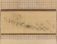 Procession of Insects, 19th century. Creator: Nishiyama Kan'ei.