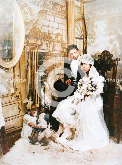 Wedding Day, Harlem, 1926, Printed 1974. Creator: James Van Der Zee.