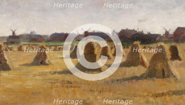 Önninge Village, Åland, 1888. Creator: Anna Wengberg.