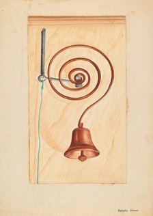 Door Bell, c. 1937. Creator: Natalie Simon.