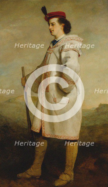 Portrait of Paul Pavlovich Demidoff, 2nd Prince of San Donato (1839-1885), 1859.