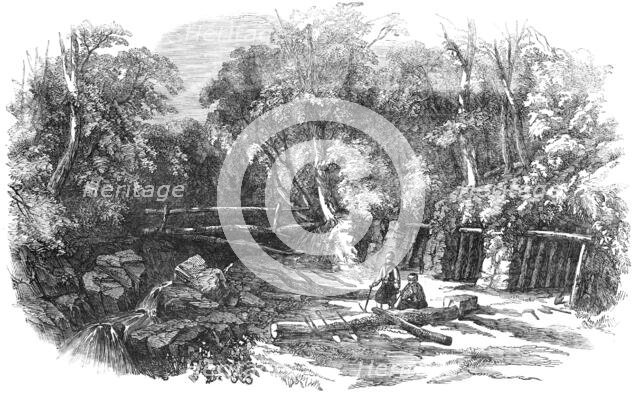 Entrance to the Coal-Mine of Heraclea, on the Black Sea, 1854. Creator: Unknown.