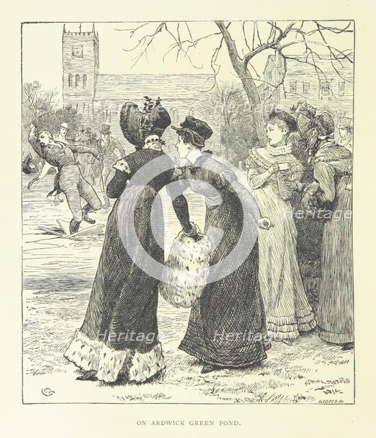 On Ardwick Green Pond, 1896. Creator: Hooper.