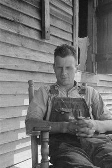 Floyd Burroughs, Hale County, Alabama, 1936. Creator: Walker Evans.