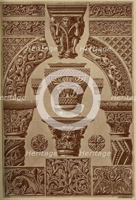 Byzantine architecture and sculpture, (1898). Creator: Karl Schaupert.