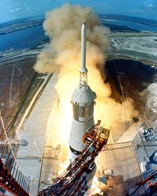 Apollo 11 Launch, July 16, 1969.  Creator: NASA.