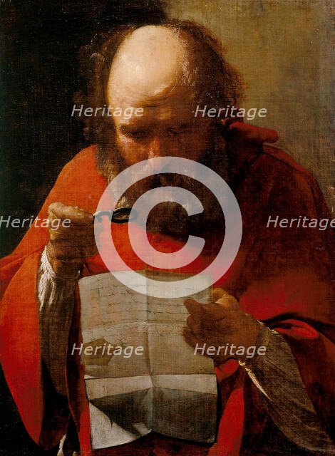Saint Jerome. Creator: La Tour, Georges, de (1583-1652).