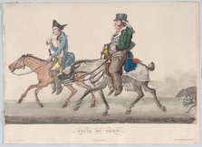 Route de Poissy, 1816. Creator: Philibert Louis Debucourt.