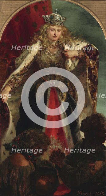 Borussia, 1868. Creator: Menzel, Adolph Friedrich, von (1815-1905).