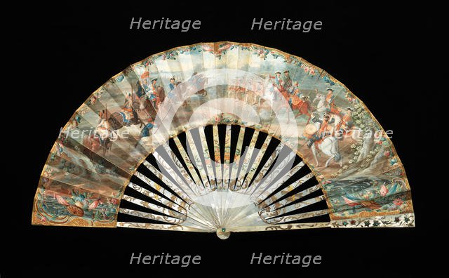 Fan, ca. 1710. Creator: Unknown.
