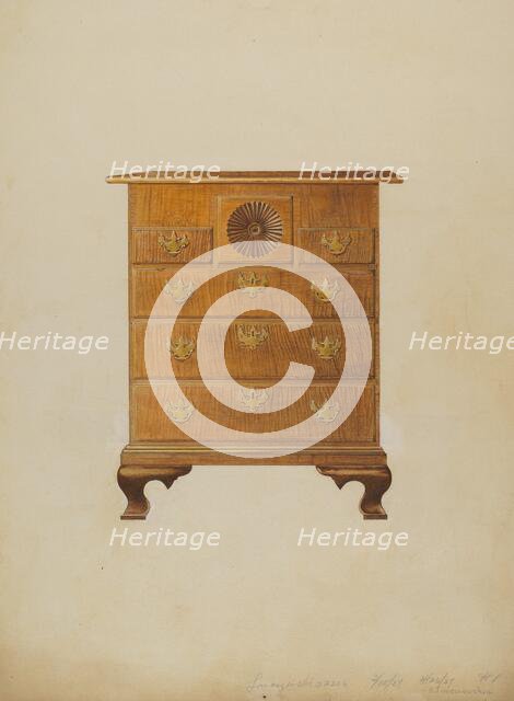 Lowboy, 1937. Creator: Henry Tomaszewski.