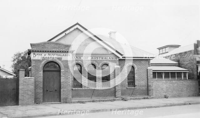 Bank of Australasia, Oakey, Queensland, 1935. Creator: Jack Bain.
