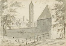 Hof van Sonoy in Alkmaar, 1724. Creator: Abraham Meyling.