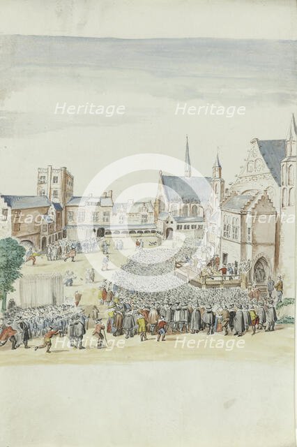 Execution of Van Oldenbarnevelt, 1710-1720 Creator: Anon.