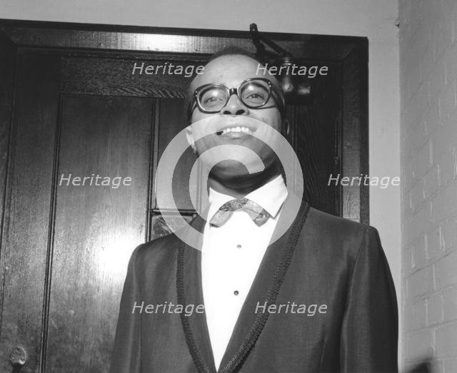 Jon Hendricks, Count Basie tour, 1962. Creator: Brian Foskett.