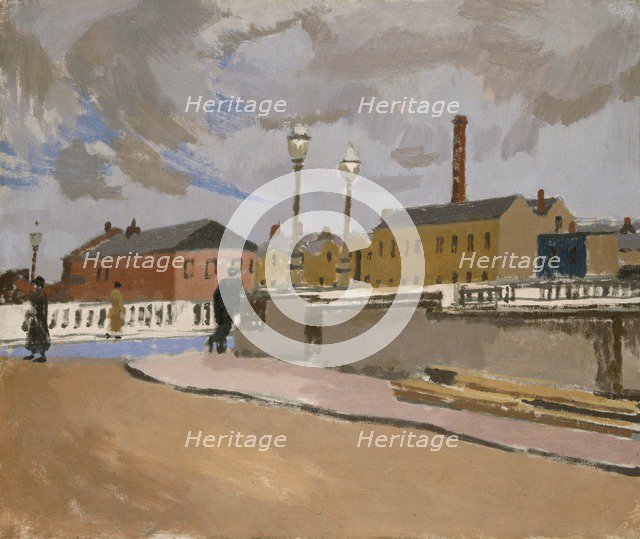 'Street in Cork', 1923-1943. Artist: Edward Morland Lewis