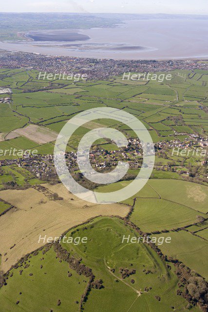 Brent Knoll hill fort, Somerset, 2007. Artist: Historic England Staff Photographer.
