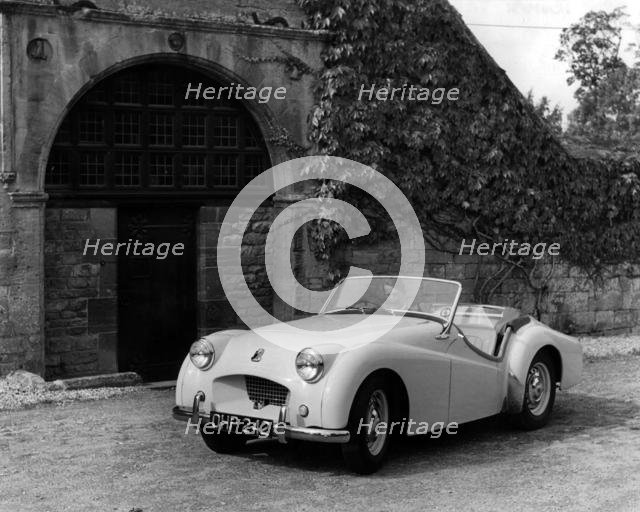 1953 Triumph TR2 ( copyright B.M.I.H.T.). Creator: Unknown.