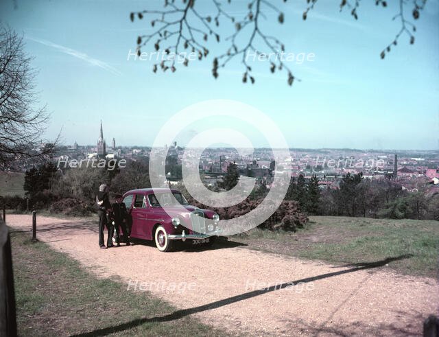 Norwich viewed from Mousehold Heath, Norfolk, c1960s. Creator: Arthur Charles Kirby Ware.