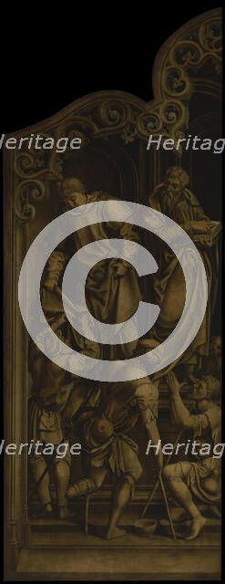 Saint Martin and Saint Mark, 1517-1524/ 1525. Creator: Bernaert van Orley.
