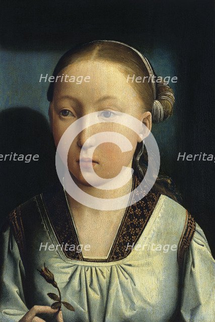 Portrait of Catherine of Aragon, c. 1496. Artist: Juan de Flandes (ca. 1465-1519)