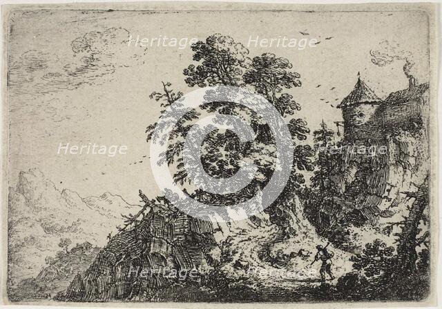 Mountainous Country, c. 1640. Creator: Herman Saftleven the Younger.