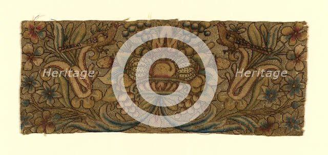 Fragment, France, 17th/18th century. Creator: Unknown.