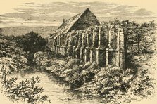 'Ruins of Barn, Abbotsbury Abbey', 1898. Creator: Unknown.