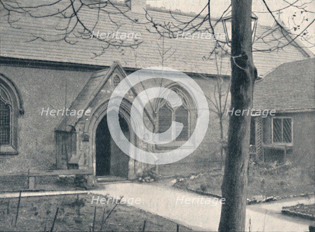 'Chapel of St. Mary's Hospital, Great Ilford, Essex', 1903. Artist: Unknown.