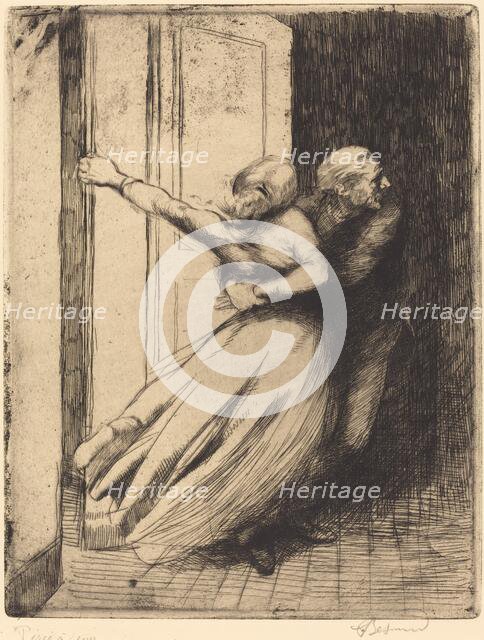 The Rape (Le Viol), c. 1886. Creator: Paul Albert Besnard.