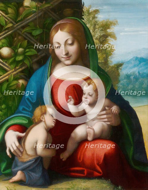 Virgin and Child with the Young Saint John the Baptist, c. 1515. Creator: Correggio.