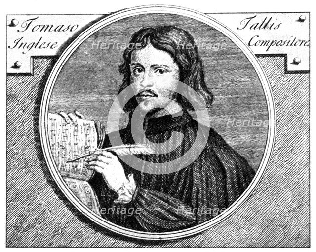 Thomas Tallis, (c1505-1585), English organist and composer, 1700. Artist: Niccolo Francesco Haym