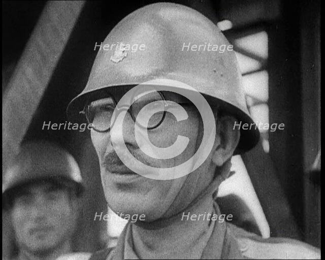 Japanese Soldier, 1933. Creator: British Pathe Ltd.