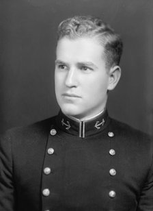 Strong Boozer, Midshipman - Portrait, 1933. Creator: Harris & Ewing.