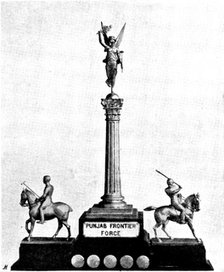 Punjab Frontier Force Challenge Trophy, 1895. Creator: Unknown.