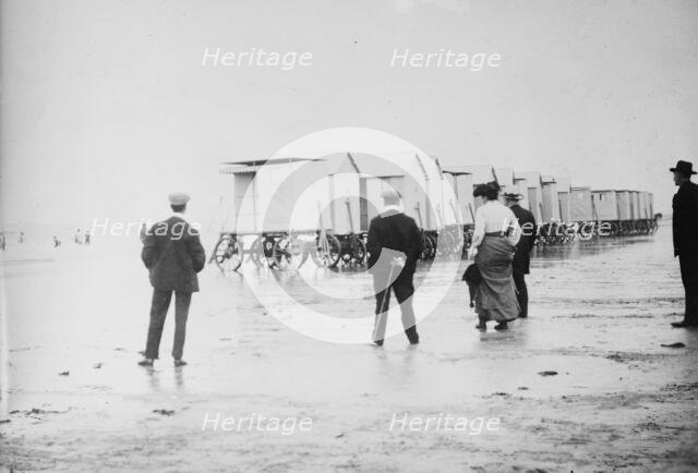 Beach at Scheveningen, between c1910 and c1915. Creator: Bain News Service.