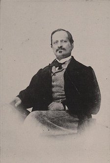 Portrait of the flutist and composer Giulio Briccialdi (1818-1881). Creator: Anonymous.