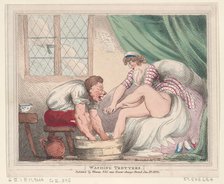 Washing Trotters, January 20, 1800., January 20, 1800. Creator: Thomas Rowlandson.