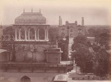 Akbar's Tomb and Gardens, Sikandra, India, 1860s-70s. Creator: Unknown.