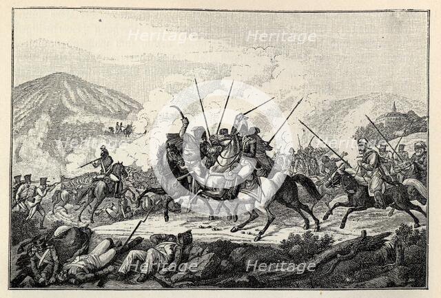 General Vandamme's capture at the Battle of Kulm on August 30, 1813. Creator: Rahl, Carl Heinrich (1779-1843).