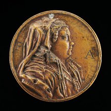 Elisabetta Scotti, Wife of Giovanni Alvise Gonfalanieri [obverse], 1552 or after. Creator: Pietro Paolo Galeotti.