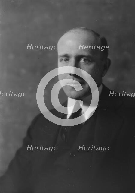 Mr. A.P. Hill, portrait photograph, 1918 Mar. 22. Creator: Arnold Genthe.