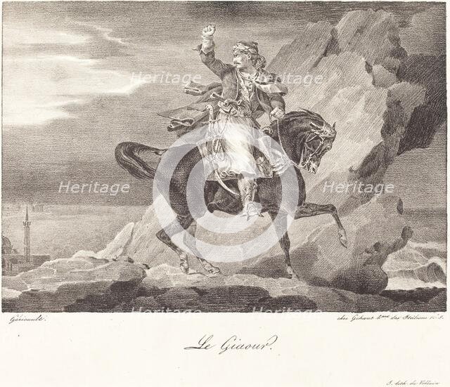 Le Giaour (The Infidel), 1820. Creator: Theodore Gericault.